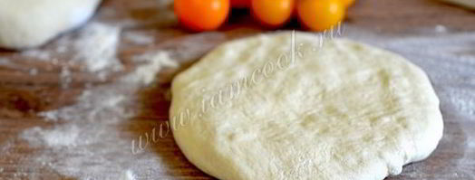 итальянские лепешки с черри. Шаг 4