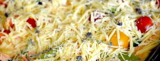 итальянские лепешки с черри. Шаг 7