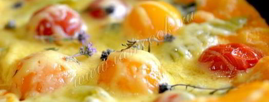 итальянские лепешки с черри. Шаг 8