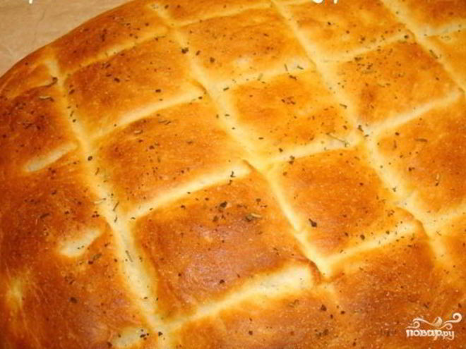 Рецепт картофельной фокаччи