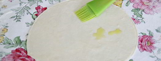 китайские лепешки с зеленью. Шаг 9