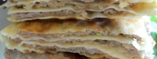 китайские лепешки со свининой жоубин. Шаг 12