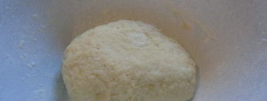 лепешка с сыром и зеленью. Шаг 3