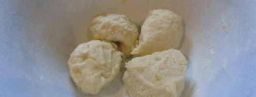 лепешка с сыром и зеленью. Шаг 8