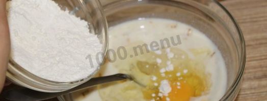 лепешки из овсяных хлопьев. Шаг 8