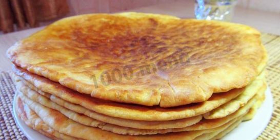 Лепешки на сметане