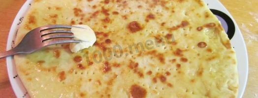 лепешки на сметане. Шаг 18