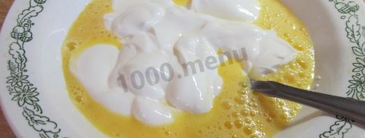 лепешки на сметане. Шаг 4