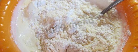 лепешки на сметане. Шаг 9