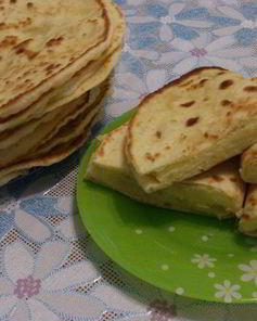 Лепешки с картошкой