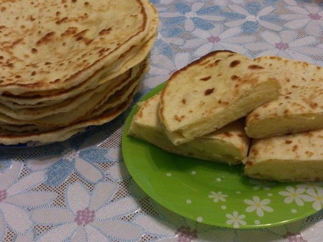 Рецепт лепешек с картошкой