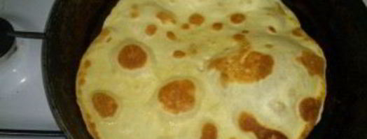 лепешки с картошкой. Шаг 4