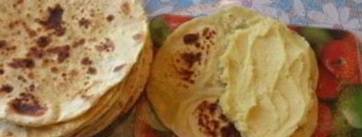 лепешки с картошкой. Шаг 5