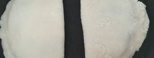 лепешки с начинкой из сыра и шпината. Шаг 5