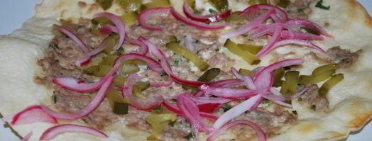 лепешки с сыром и фаршем. Шаг 13