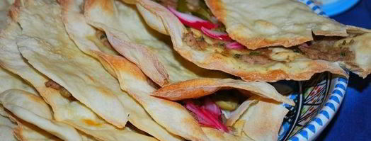 лепешки с сыром и фаршем. Шаг 14