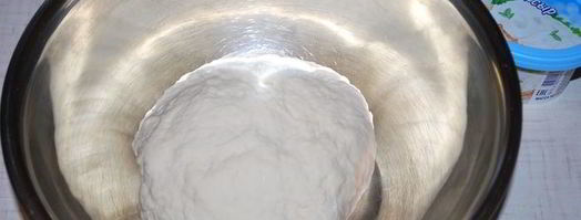 лепешки с сыром и фаршем. Шаг 4