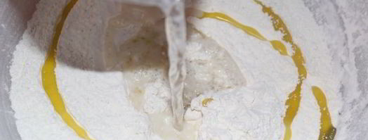 лепешки с сыром и маслинами. Шаг 3