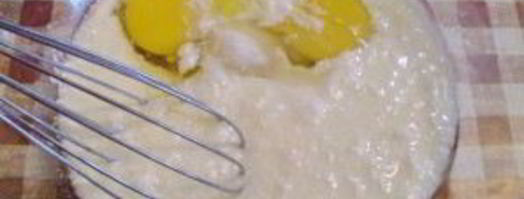 лепешки с сыром на кефире. Шаг 3