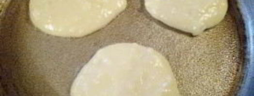 лепешки с сыром на кефире. Шаг 8