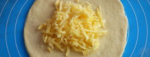 лепешки с сыром. Шаг 6