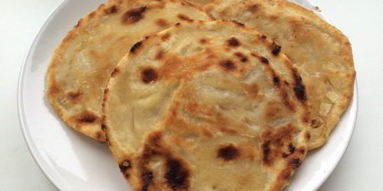Луковые лепешки