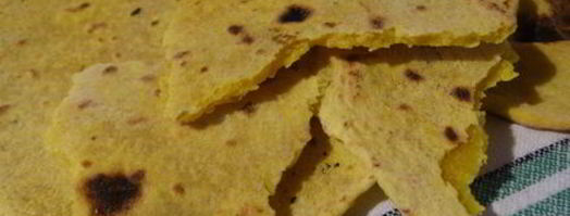 манные лепёшки с куркумой. Шаг 12