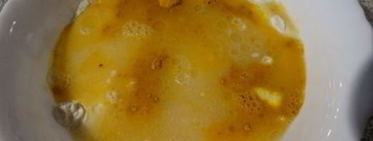 манные лепёшки с куркумой. Шаг 6