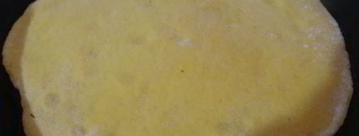 манные лепёшки с куркумой. Шаг 10