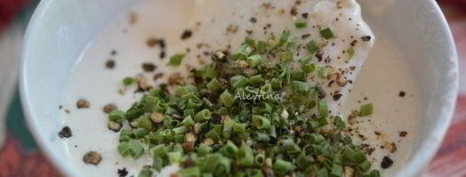 обед на лепешке. Шаг 6