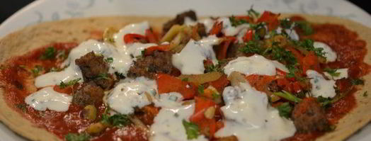 обед на лепешке. Шаг 7