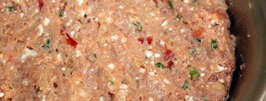 пиде — турецкие лепешки с фаршем, фетой и помидорами. Шаг 5