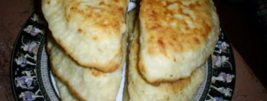 сырные лепешки с мясом. Шаг 6