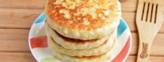 сырные лепешки с разными начинками. Шаг 9