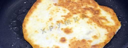 сырные лепешки с ветчиной. Шаг 14