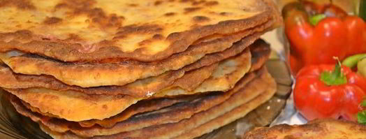 сырные лепешки с ветчиной. Шаг 15