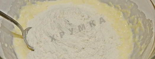 сырные лепешки с ветчиной. Шаг 5