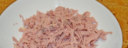 сырные лепешки с ветчиной. Шаг 8