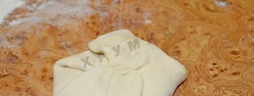 сырные лепешки с ветчиной. Шаг 10