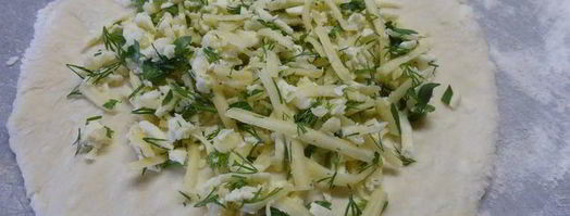 сырные лепешки. Шаг 10