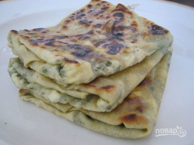 Рецепт турецкой лепешки гезлеме