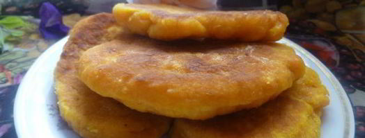 тыквенные лепешки. Шаг 12