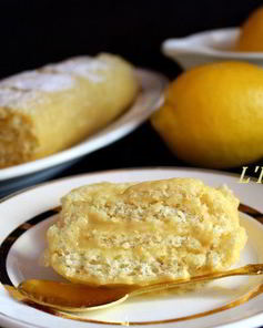 Лимонный рулет