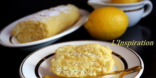 Лимонный рулет