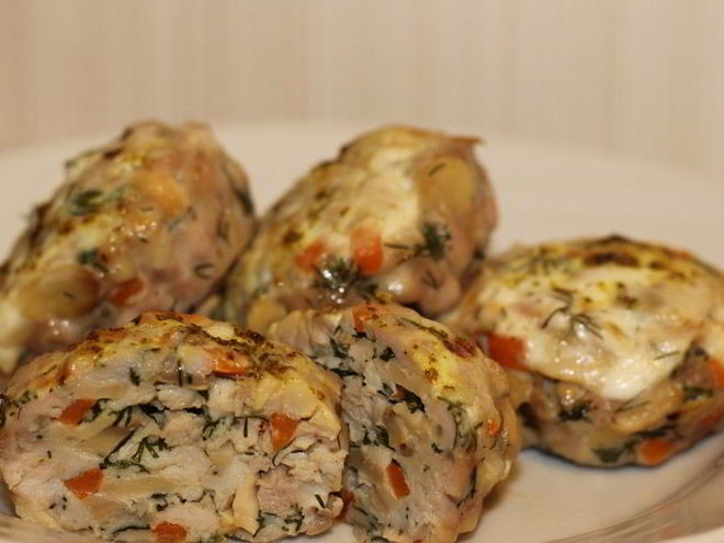 Рецепт куриных маффинов