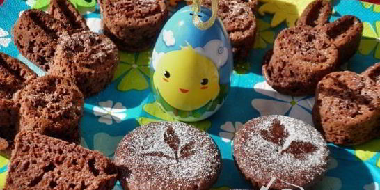 Маффины на джеме