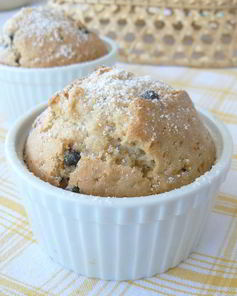 Маффины с арахисовой пастой и шоколадными каплями