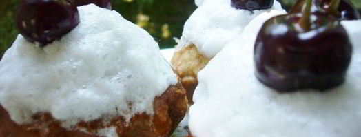 маффины с черешней внутри. Шаг 4