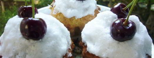 маффины с черешней внутри. Шаг 6