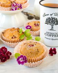 Маффины с клубникой и белым шоколадом